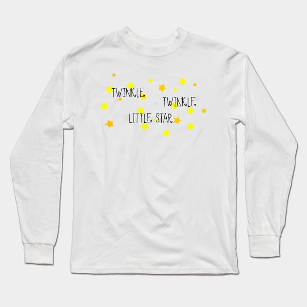 Twinkle Twinkle Little Star Long Sleeve T-Shirt by Ineffablexx